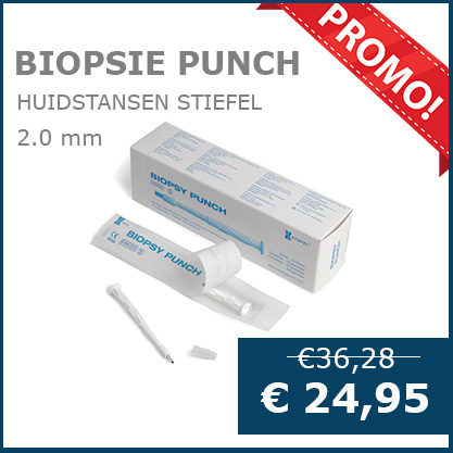 Stiefel Biopsie Punch Huid