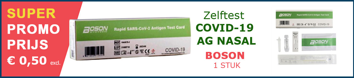 Zelftest Coronatest Boson SARS-CoV-2 1 stuk