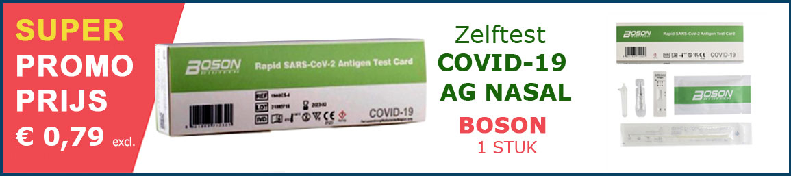 Zelftest Coronatest Boson SARS-CoV-2 1 stuk