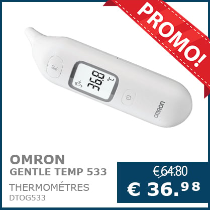 Thermometer Omron Gentle temp 533 white