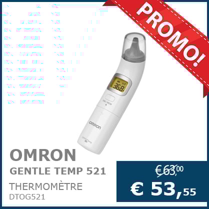 Thermomètre auriculaire Omron Gentle Temp 521